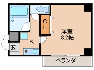 アルビオン新北野の物件間取画像